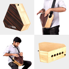 Clapbox Travel Cajon 2-Sided with Carry Bag
