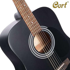 Cort Acoustic Guitar AD810-BKS - Taal Musicals