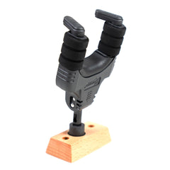 "Guitar Wall Hanger Havana HGS911B – Strong Metal Hook with Wooden Base | Safe & Stylish Guitar Holder | Taal Musicals"