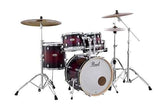 PearlDrum Gloss Deep Red Burst - Taal Musicals