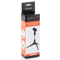 Microphone Stand Bespeco DUCKSM | Desktop Table Stand | Adjustable Gooseneck | Studio & Podcast