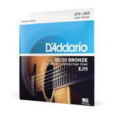 D'Addario EJ11 Acoustic Guitar Strings - Taal Musicals