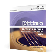 D'Addario EJ26 Acoustic Guitar Strings - Taal Musicals