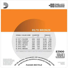 Daddario Acoustic Guitar String - Taal Musicals