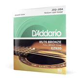 D'Addario EZ920 Acoustic Guitar Strings - Taal Musicals