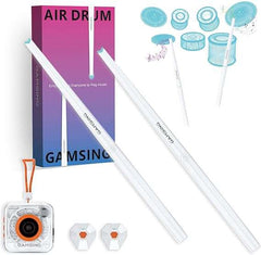 Electronic Drum Pad Set with Air Drumsticks, Foot Pedals & Learning Lessons | Compact & Foldable Digital Drum Kit – Taal Musicals- Taal Musicals