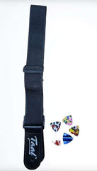 Guitar Strap/Belt, with Guitar plectrums – Taal Musicals
