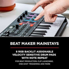 M-Audio Oxygen Pro Mini – 32 Key USB MIDI Keyboard Controller - Taal Musicals