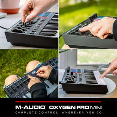 M-Audio Oxygen Pro Mini – 32 Key USB MIDI Keyboard Controller - Taal Musicals