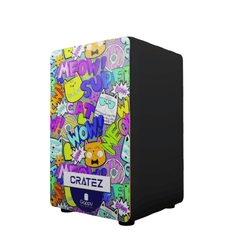 CAJON BOX CRATEZ TOON WOOD (MEOW) - Taal Musicals