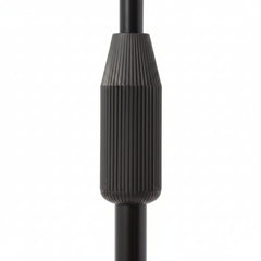 Close-up of a black metal rod