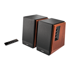 Edifier R1700BTs Bluetooth Bookshelf Speakers Brown - Taal Musicals
