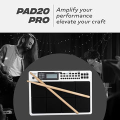 Rockstar PAD 20 Pro Octapad White - Taal Musicals