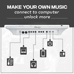 Rockstar PAD 20 Pro Octapad White - Taal Musicals
