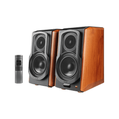 Edifier S1000W Wireless Hi-Fi Bookshelf Speaker - Brown - Taal Musicals