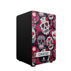 CAJON BOX CRATEZ 3 Internal Snare(SKULL) - Taal Musicals