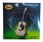 GUITAR (ACOUSTIC) STRINGS. TAAL BRAND GUITAR STRINGS.