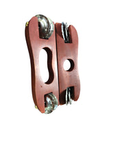 Khartal Wooden Manjira - Musical Instrument for Bhajan and Kirtans Thalam Dance- Taal Musicals