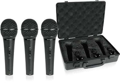 Behringer Ultravoice Xm1800 Microphones 3-Pack(Black) - Taal Musicals