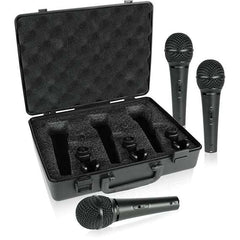 Behringer Ultravoice Xm1800 Microphones 3-Pack(Black) - Taal Musicals