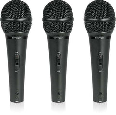 Behringer Ultravoice Xm1800 Microphones 3-Pack(Black) - Taal Musicals