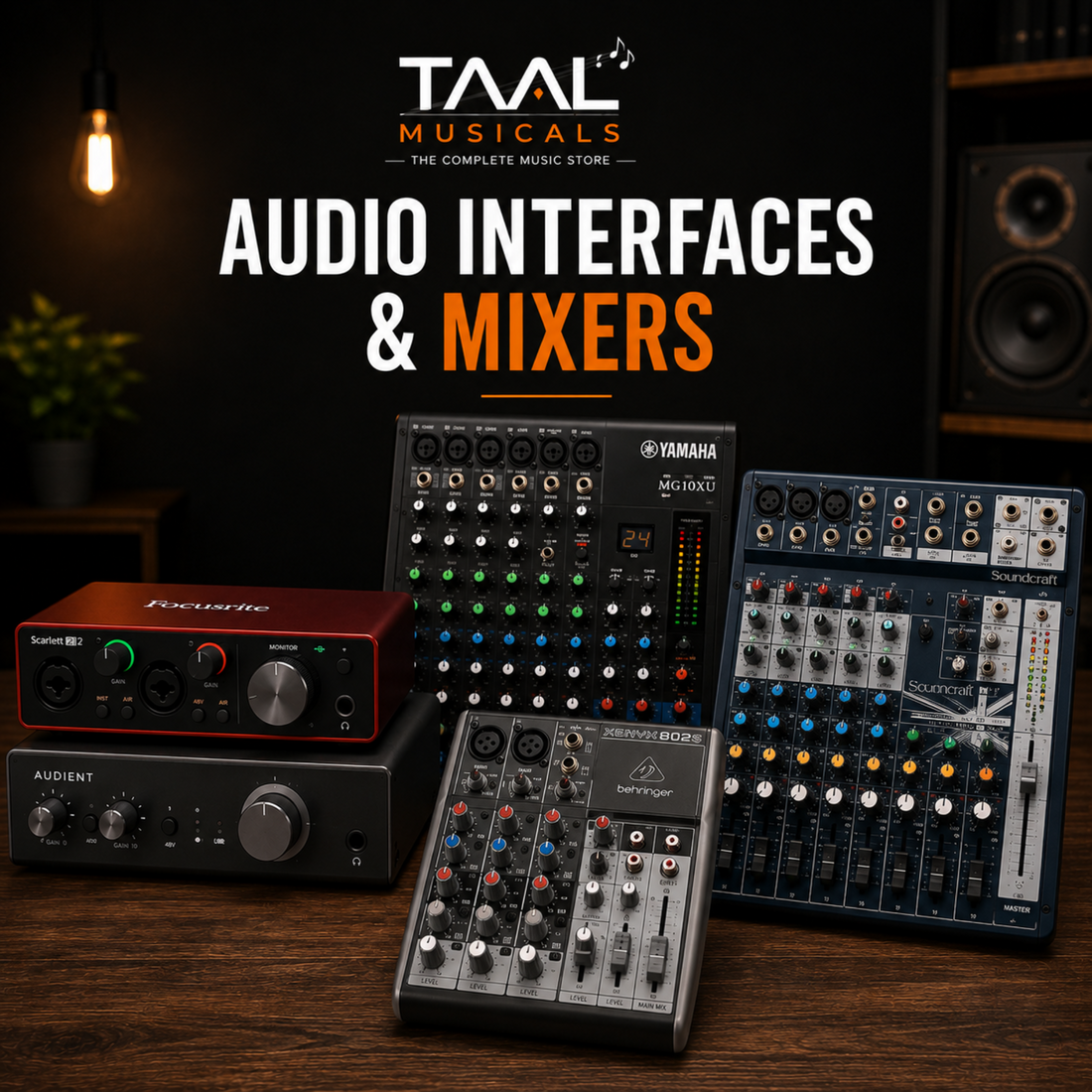 Audio Interface & Mixers