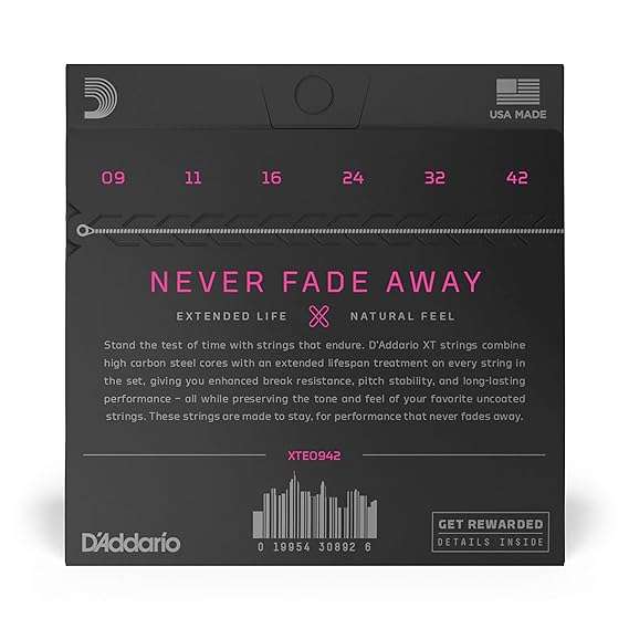 Electric Guitar Strings Daddario Xte0942 – Taal Musicals