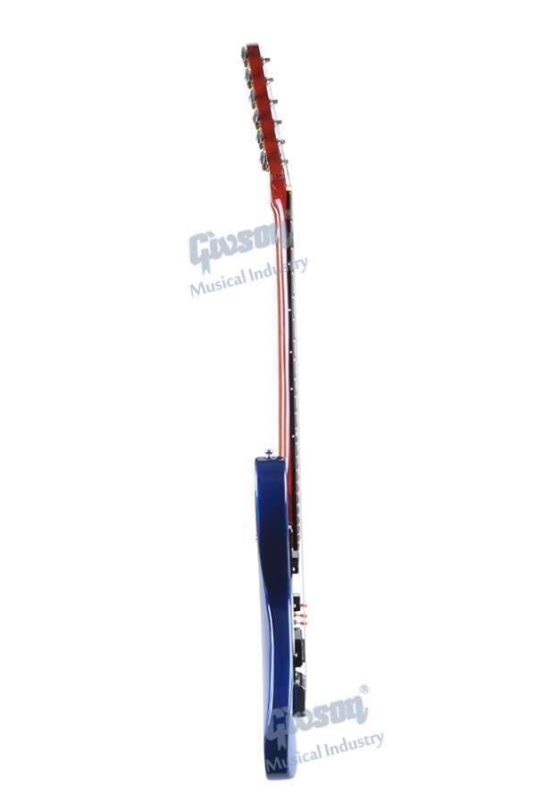 Givson Guitar Blue Diamond (Fitted With 1 Humbucking Pick-up & 2 Single Coiled Pick-ups) – Taal Musicals