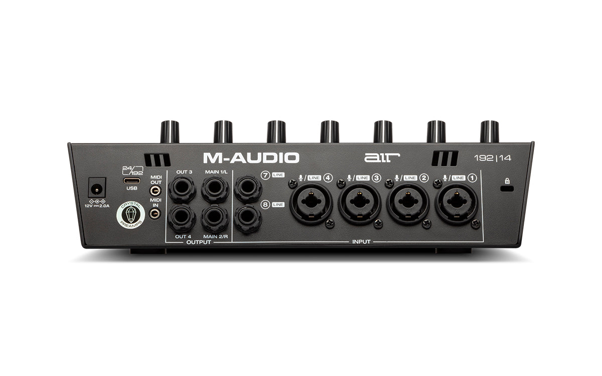 M-Audio Air 192 |  14  8-In/4-Out  24/192  USB  Audio  Interface - Taal Musicals