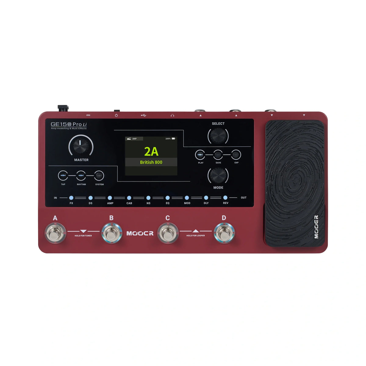 MOOER GE150 Pro Li-Taal Musicals