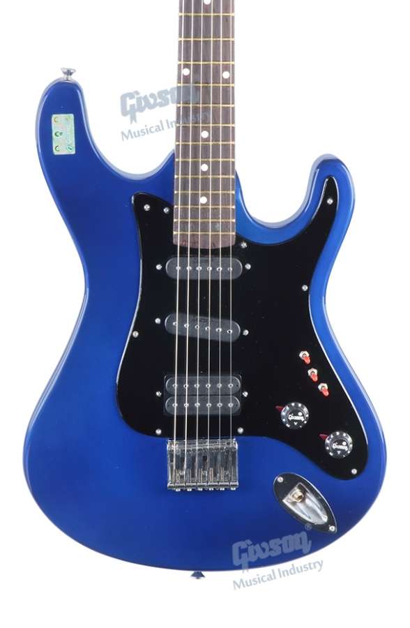 Givson Guitar Blue Diamond (Fitted With 1 Humbucking Pick-up & 2 Single Coiled Pick-ups) – Taal Musicals