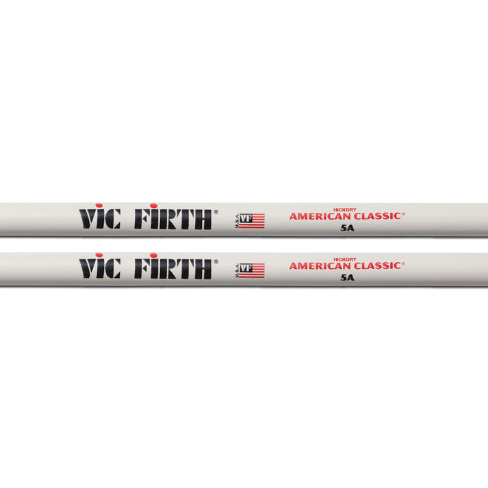 American Classic 5A White Drumsticks Vic Firth - Taal Musicals