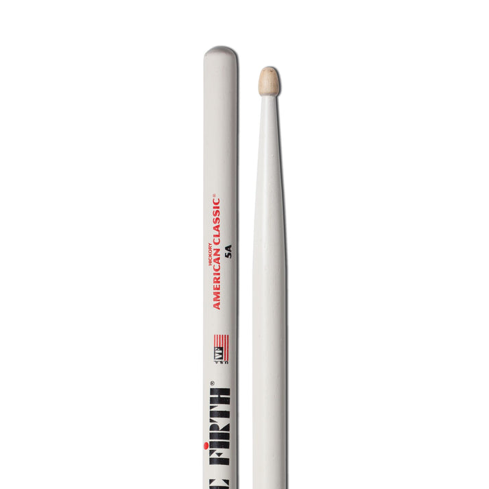 American Classic 5A White Drumsticks Vic Firth - Taal Musicals