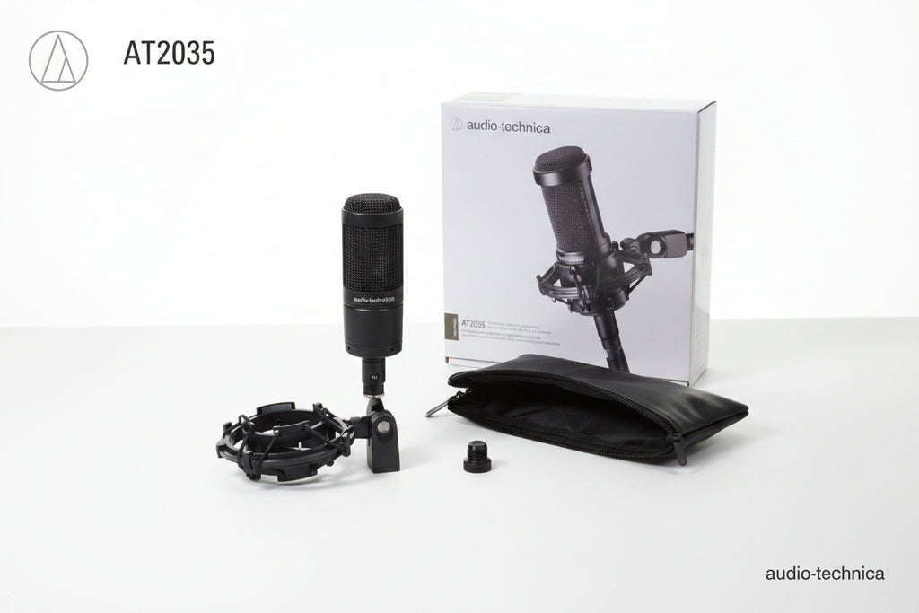 Audio-Technica AT2035/T Condenser Microphone – Studio & Podcast
