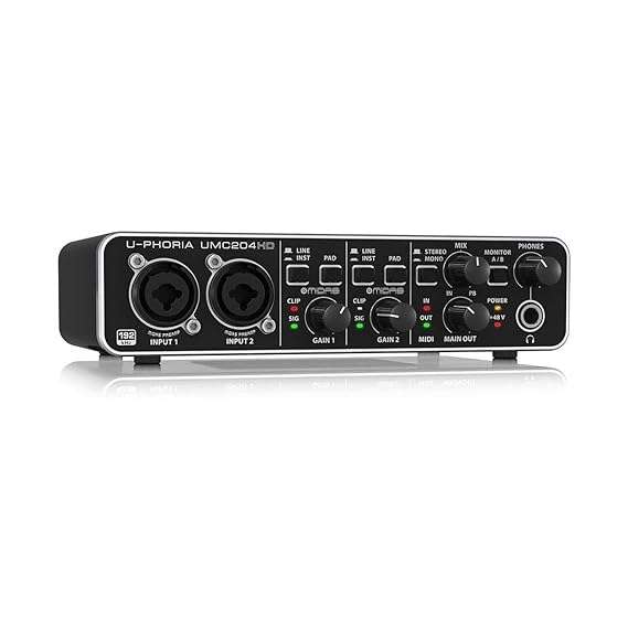Behringer U-Phoria UMC204HD  - Taal Musicals