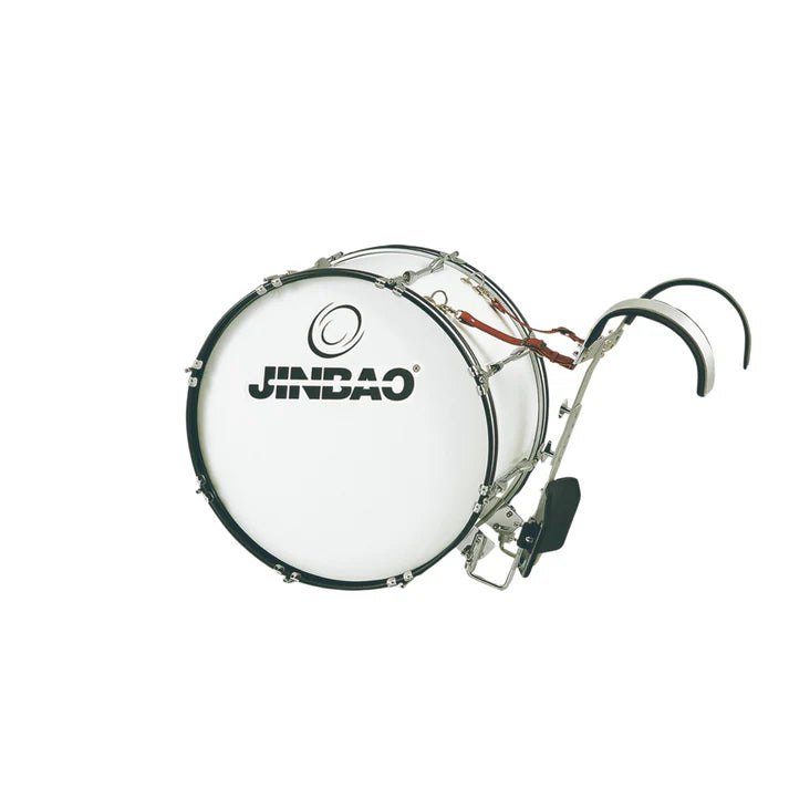 Jinbao Marching Bass Drum – Available in 24", 26" & 28" | Professional Marching Band Drum | JBMB Series