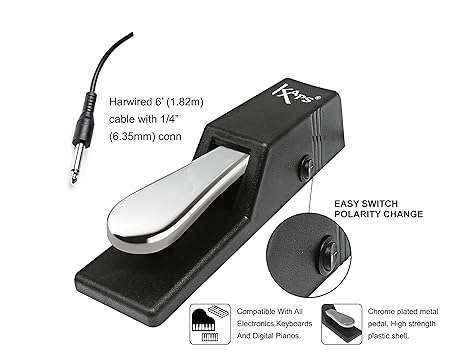 Kaps KSP-2 SUSTAIN pedal – Taal Musicals