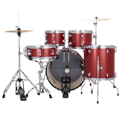 Ludwig Accent Drive LC19514DIR 5-Piece Drum Kit – Red Sparkle | Taal Musicals