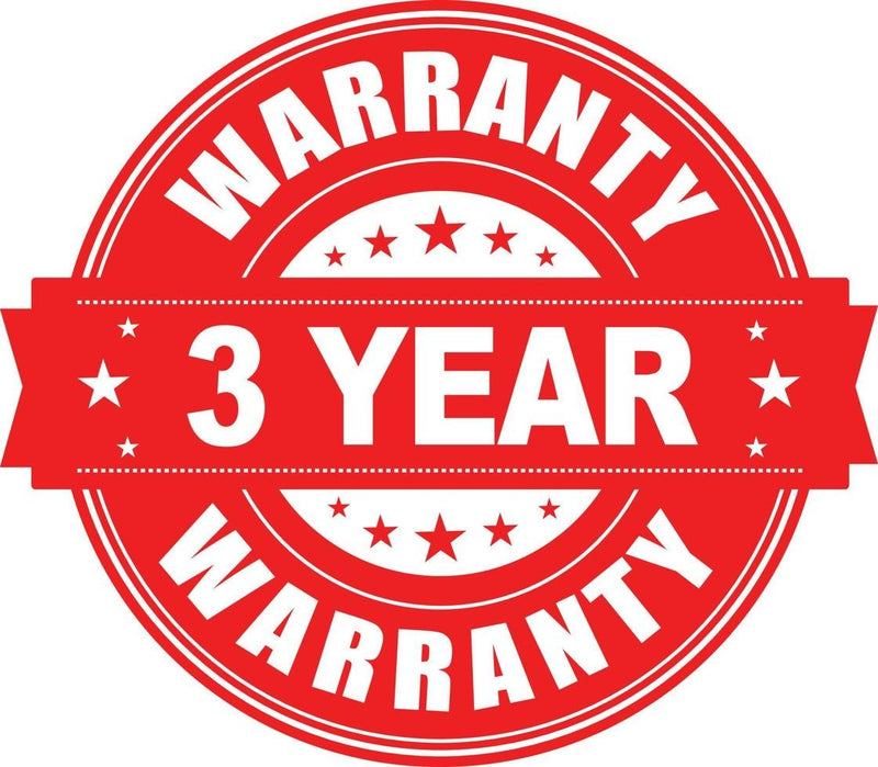 3 YEARS MANUFACTUERER WARRANTY.
