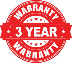 3 YEARS MANUFACTUERER WARRANTY.