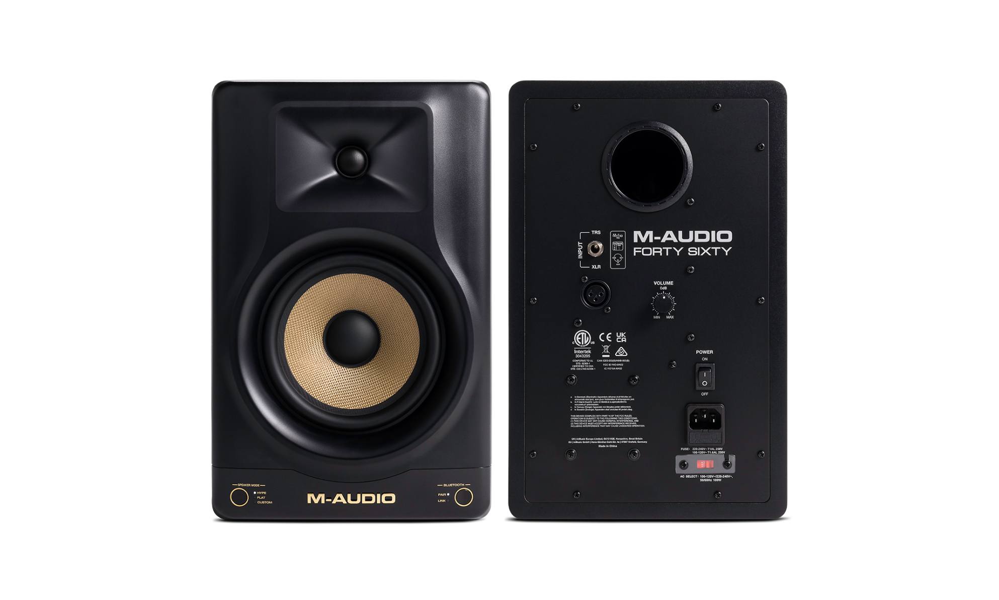 M-Audio Forty Sixty 6.5" 100W Studio Monitor Speaker - Taal Musicals