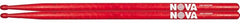 Nova Drum Sticks 7A Red Colour - Taal Musicals