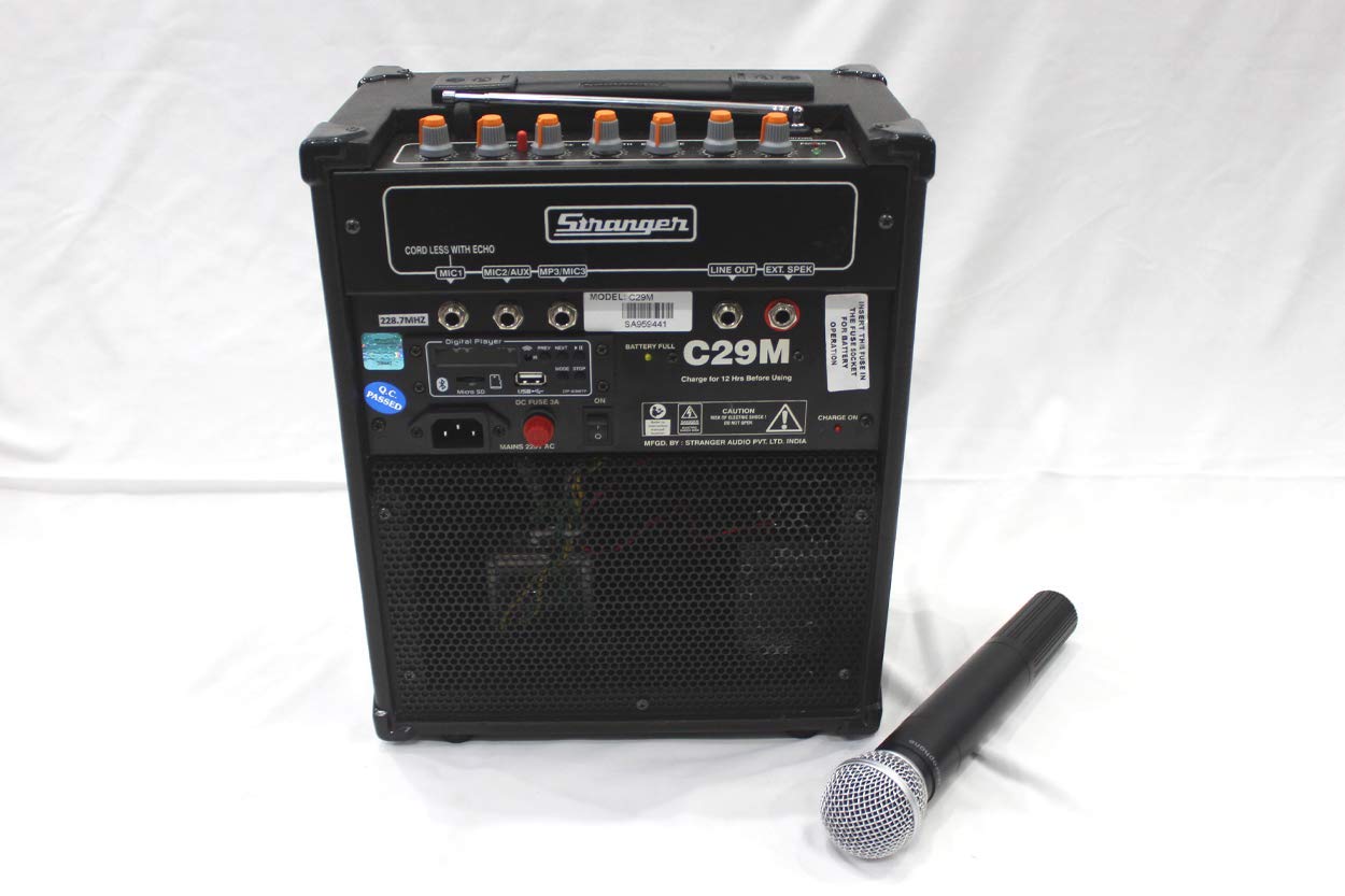 Stranger Amplifier with Microphone C29 – Taal Musicals