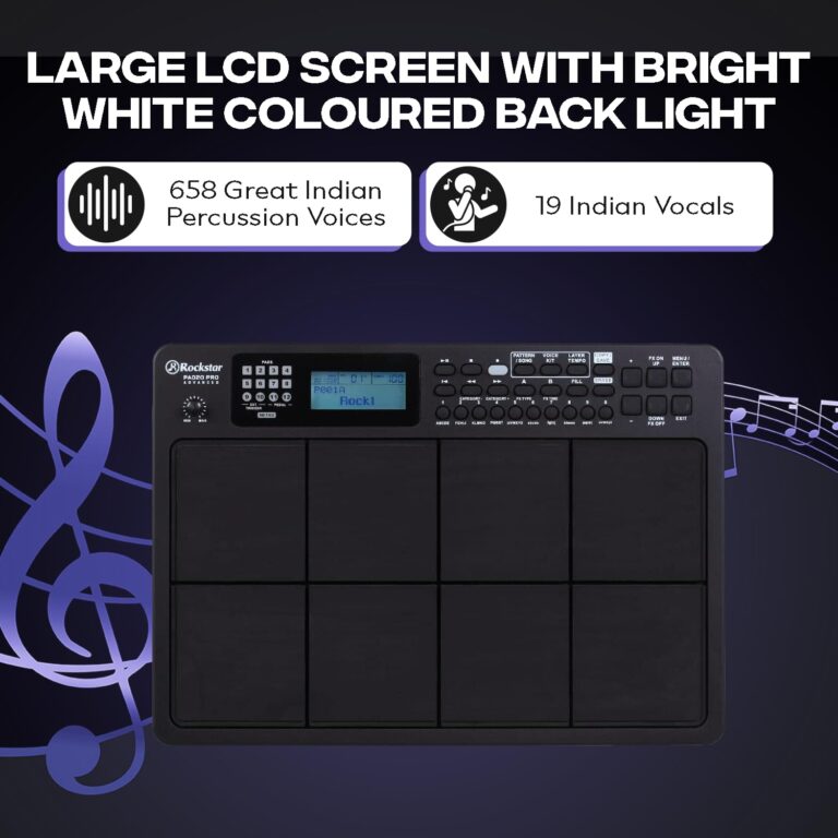 Rockstar PAD20 PRO ADVANCED (Black) – Taal Musicals