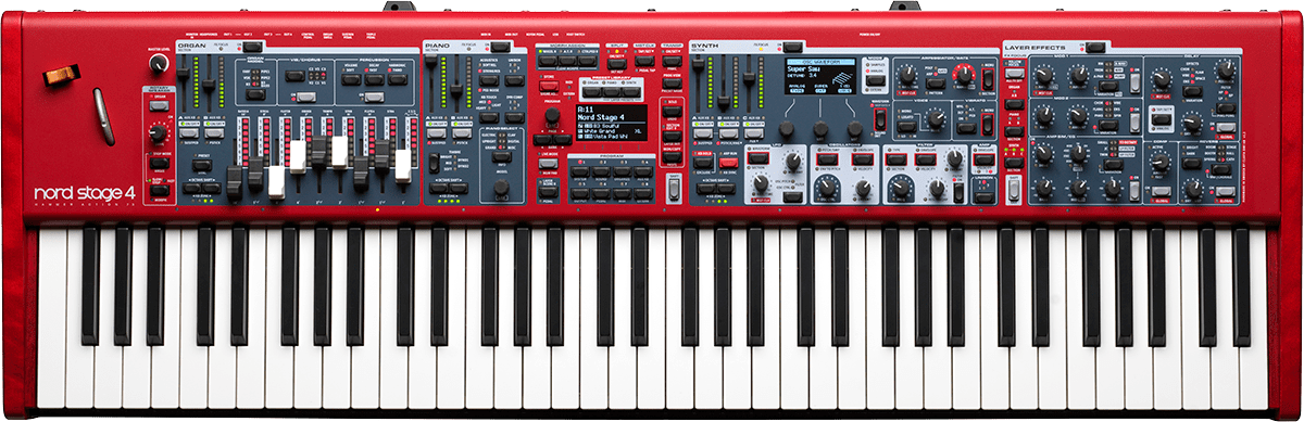 Nord Stage 4 Stage Piano with Fully Weighted Triple Sensor Keybed-Taal Musicals