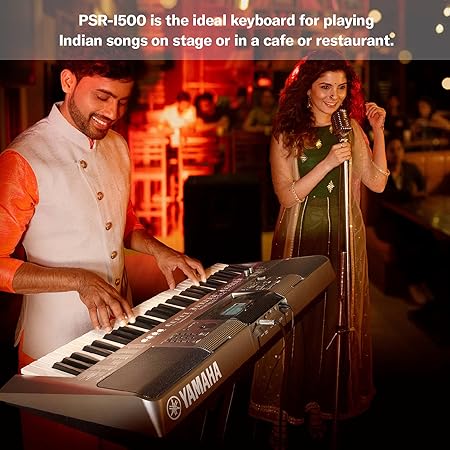 Yamaha PSR-I500 Indian Keyboard – 61 Keys | Indian Tones, Touch Sensitive | Best Price at Taal Musicals