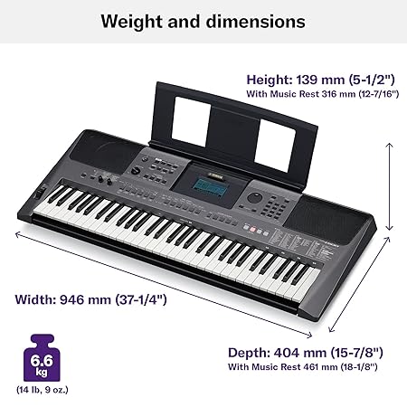 Yamaha PSR-I500 Indian Keyboard – 61 Keys | Indian Tones, Touch Sensitive | Best Price at Taal Musicals