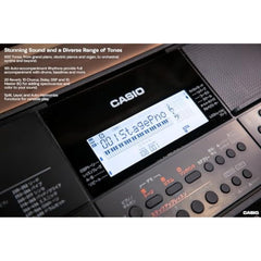 Casio CT-X870IN 61-Key Portable Keyboard with Piano tones Black