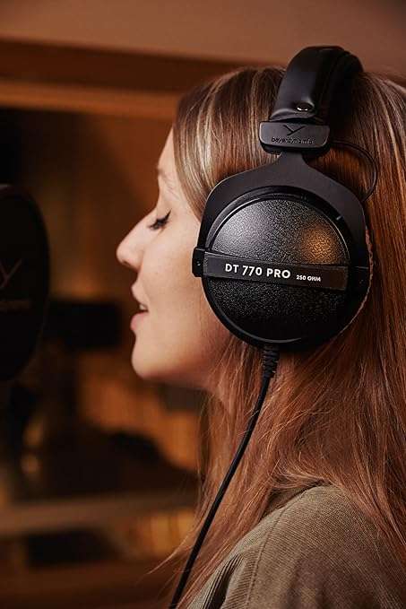 Beyerdynamic Dt 770 Pro Headphones (Black) - Taal Musicals