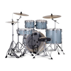 Mapex Venus Acoustic Drum Jazz Kit VE5045FTVJ Aqua Blue Sparkle | Taal Musicals India